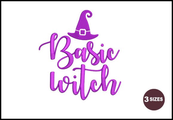Basic Witch Embroidery Design Review