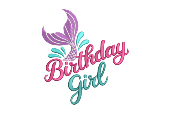 Birthday Girl Mermaid Embroidery Review
