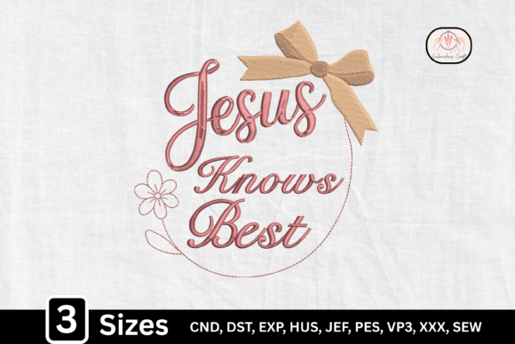 Coquette Jesus Knows Best Christian Design Review