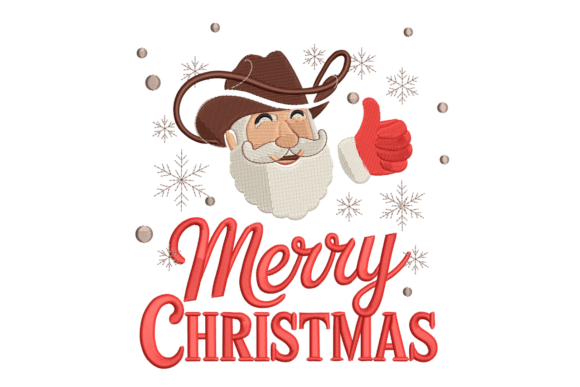 Cowboy Santa Merry Christmas Review