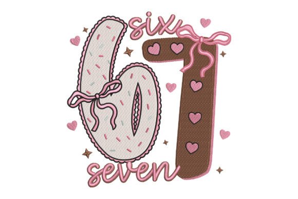 Cute Valentine 67 Donut Bow Embroidery Review