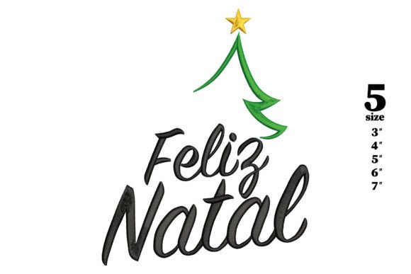 Feliz Natal Christmas Word Art Review