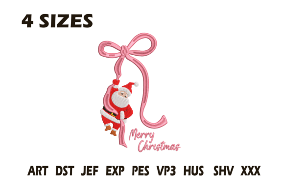 Letter L Santa Christmas Monogram Review