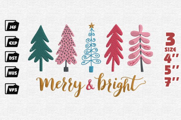 Merry Bright Embroidery Design Review