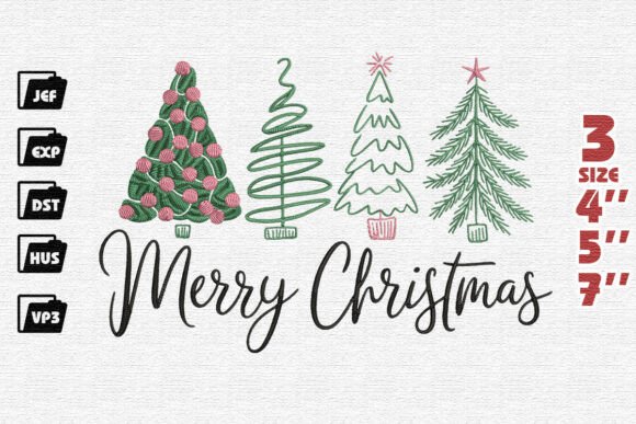 Merry Christmas Embroidery Design Review
