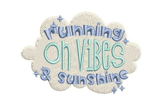 Running on Vibes Embroidery Review