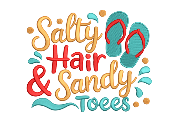 Salty Hair Sandy Toes Embroidery Review