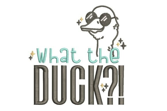 What the Duck Embroidery Review